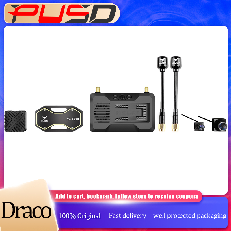 HGLRC Draco A1/A2 5.8Ghz HD VT - đánh giá và giá Drone Receiver