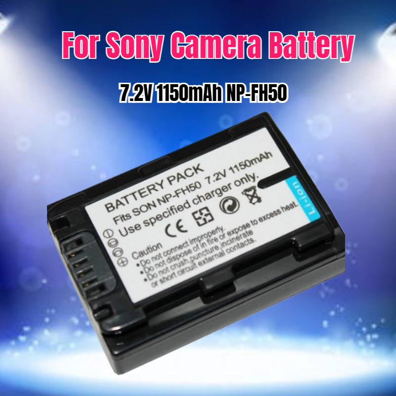 7.2V 1150mAh NP-FH50 Camera Ba - đánh giá và giá Drone Camera