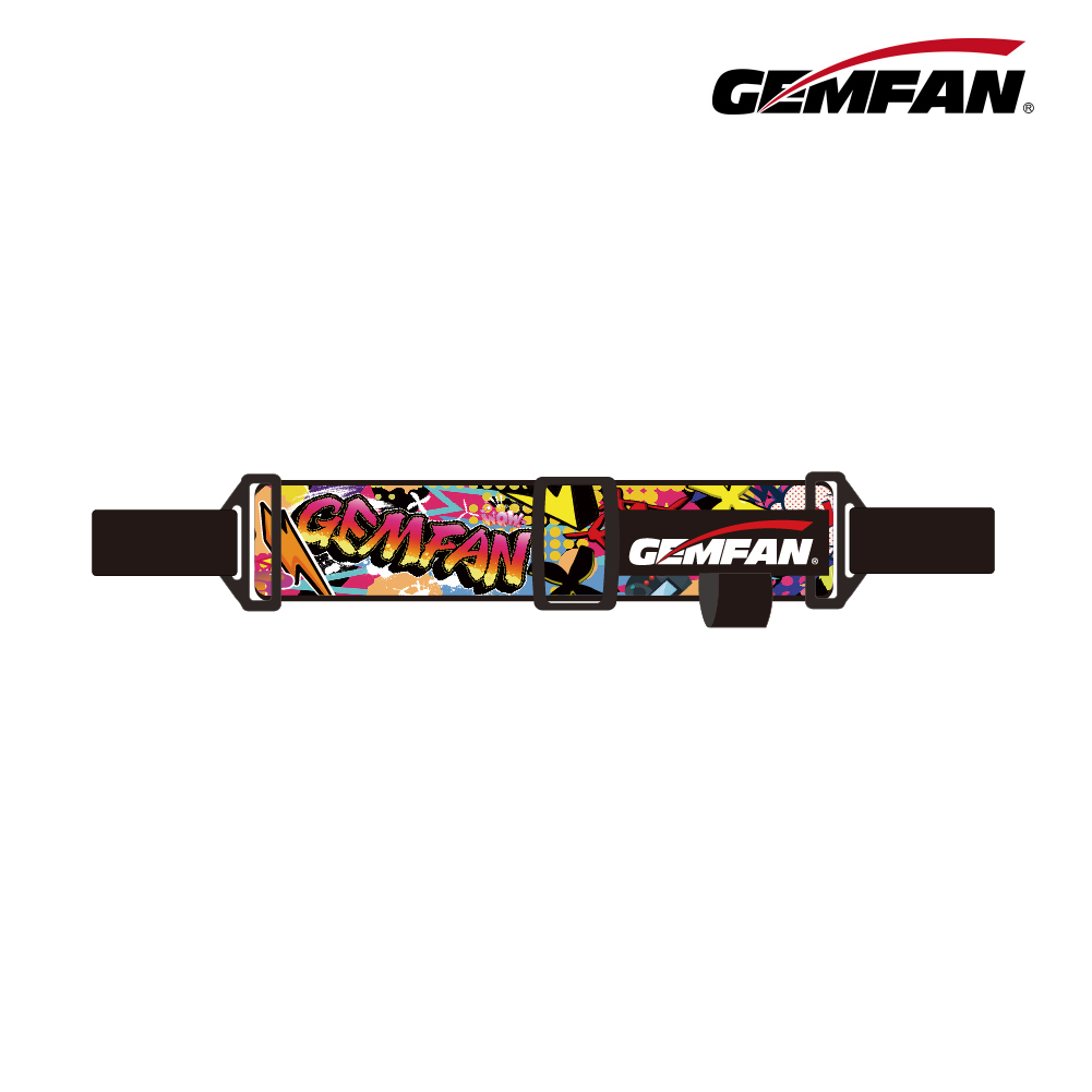 Gemfan Graffiti FPV Goggles He - đánh giá và giá Drone Battery Strap