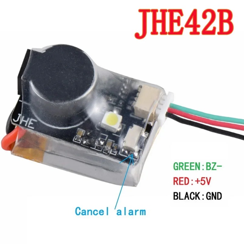 JHEMCU JHE42B/ JHE42B_S Finder - đánh giá và giá Drone Buzzer
