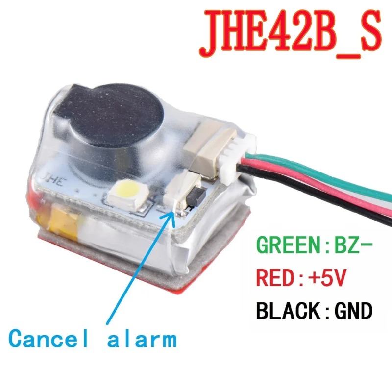 JHEMCU JHE42B/ JHE42B_S Finder - đánh giá và giá Drone Buzzer
